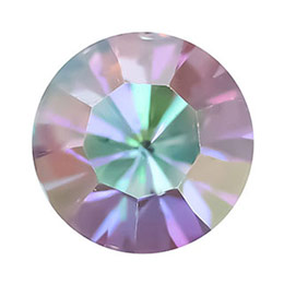 PRECIOSA　チャトン(Vカット) クリスタルAB(オーロラ) SS29 12P