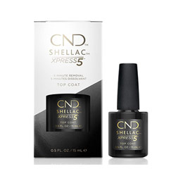CND　Shellac エクスプレス5 トップコート 15mL