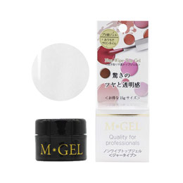 Mpetit　M・GEL プロフェッショナルシリーズ ノンワイプ トップジェル(ジャータイプ) 15g