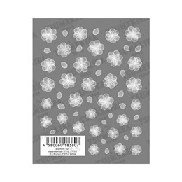 TSUMEKIRA　【es】rrieenee×filerプロデュース1 オーガンジーフラワー White ES-RXF-101