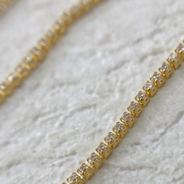 D.nail　デコレーションチェーン ゴールド 幅1.2mm