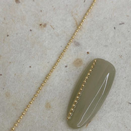 D.nail　ドットチェーン ゴールド