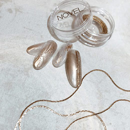 NOVEL　Schlank chain (Luxury gold)