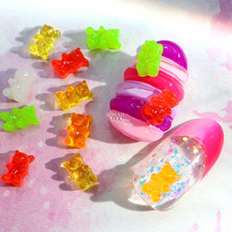 SONAIL　FY000167 ネイルデコパーツ ガミーベア