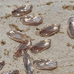 D.nail　ロングメタル MIX ピンクゴールド 10P