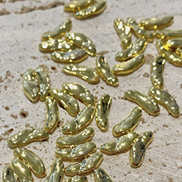 D.nail　ロングメタル S ゴールド 10P