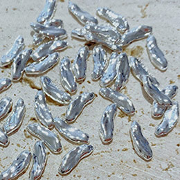 D.nail　ロングメタル S シルバー 10P