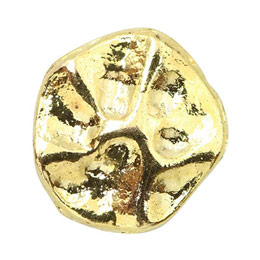 MATIERE　メタルパーツ デント ゴールド