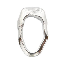 MATIERE　メタルフレーム ニュアンスオーバル シルバー 6p