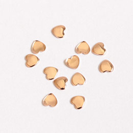 SHAREYDVA　スタッズ メタルハート 30P ピンクゴールド