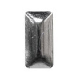 SHAREYDVA　スタッズ メタル長方形 2×4mm 50P シルバー