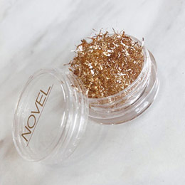 NOVEL　Sparkle plume(antique gold) H12