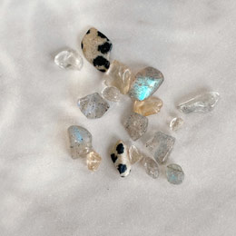 NOVEL　Labradorite mix stones