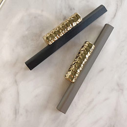 NOVEL　Brush pillow matte black