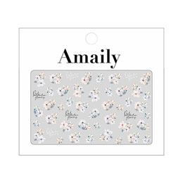 Amaily　ネイルシール NO.1-38 ペールカラーフラワー