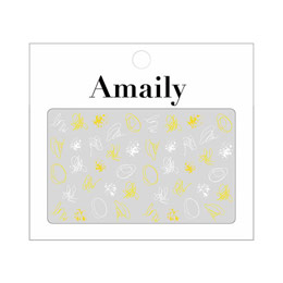 Amaily　ネイルシール NO.5-47 ホイルマテリアル