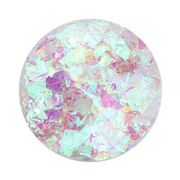 MATIERE　ランダムカットホログラム オーロラ ピンクラグーン