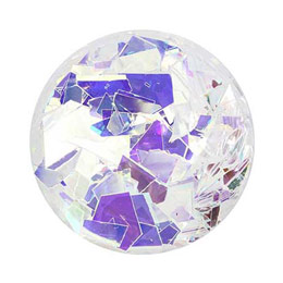 MATIERE　ランダムカットホログラム クリスタルブルー