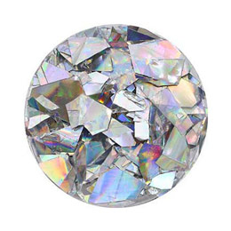 MATIERE　ランダムカットホログラム ユニコーン(シルバー)