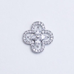 SHAREYDVA　クラッシー ビジュー シルバー 3P