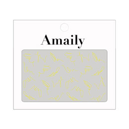 Amaily　ネイルシール NO.8-23 くねくねライン (G)