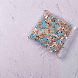 ICE GEL　テラゾーピース TP-3 ムーンストーンブルー