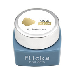 flicka nail arts(フリッカネイルアーツ) フリッカマグジェル mg001 ゴールド  5g