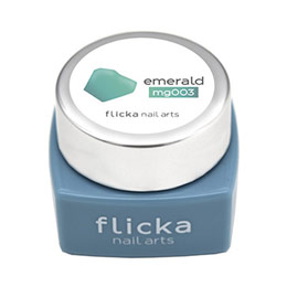flicka nail arts(フリッカネイルアーツ) フリッカマグジェル mg003 エメラルド  5g