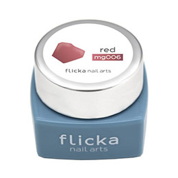 flicka nail arts(フリッカネイルアーツ) フリッカマグジェル mg006 レッド 5g