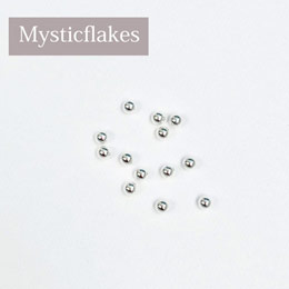 MysticFlakes　ブリオン シルバー 3mm