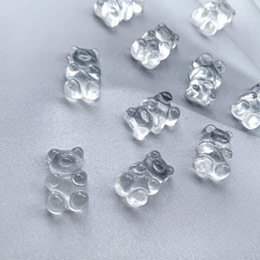 SHAREYDVA　クリアシリーズ くまちゃん LL 10P