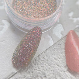 D.nail　ネオフラッシュパウダー 02 マーメイドピンク