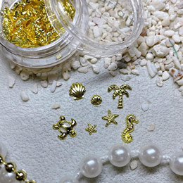 NAIL PARFAIT　マリンスタッズアソート ゴールド