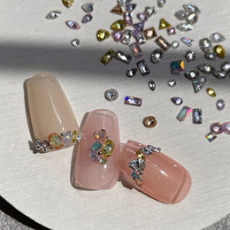 NAIL PARFAIT　プレミアムminiストーン (マルチカラー)