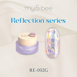 my&bee　カラージェル リフレクション002 RE-002G 4g