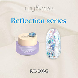 my&bee　カラージェル リフレクション003 RE-003G 4g