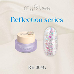 my&bee　カラージェル リフレクション004 RE-004G 4g