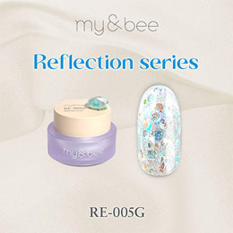 my&bee　カラージェル リフレクション005 RE-005G 4g