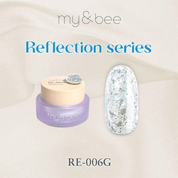 my&bee　カラージェル リフレクション006 RE-006G 4g