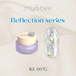 my&bee　カラージェル リフレクション007 RE-007G 4g