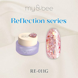 my&bee　カラージェル リフレクション011 RE-011G 4g