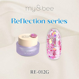 my&bee　カラージェル リフレクション012 RE-012G 4g