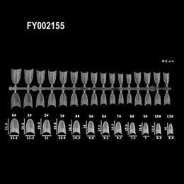SONAIL　ハーフチップ アーモンドミディアム FY002155