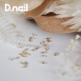 D.nail　クリスタルダイヤ ライトピーチ S