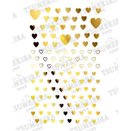 TSUMEKIRA　【es】カラーハート GOLD（ゴールド）（ジェル専用）