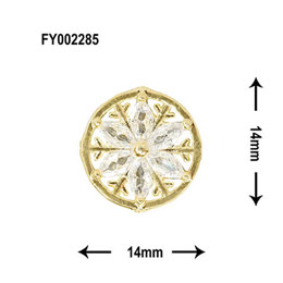SONAIL　リズミックスパークル 雪の結晶 ゴールド FY002285