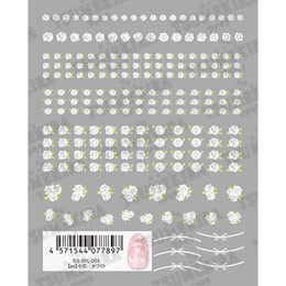 TSUMEKIRA　【es】小花　ホワイト