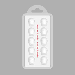 loade(ロアデ) ポンポンスポンジ マッシュルーム 10個入り