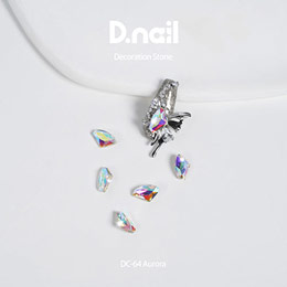 D.nail　デコレーションストーン DC-64 エッジカット オーロラ