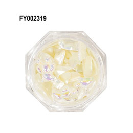 SONAIL　シャイニーテディ・シェルMIX ホワイト FY002319